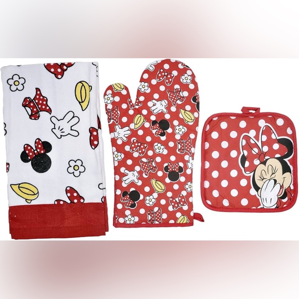 Disney Minnie Mouse 3pc Kitchen Set